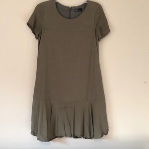 Olive Green Gap Dress